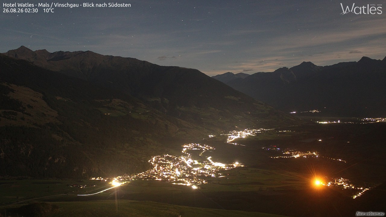 Archiv Foto Webcam Panoramablick vom Hotel Watles