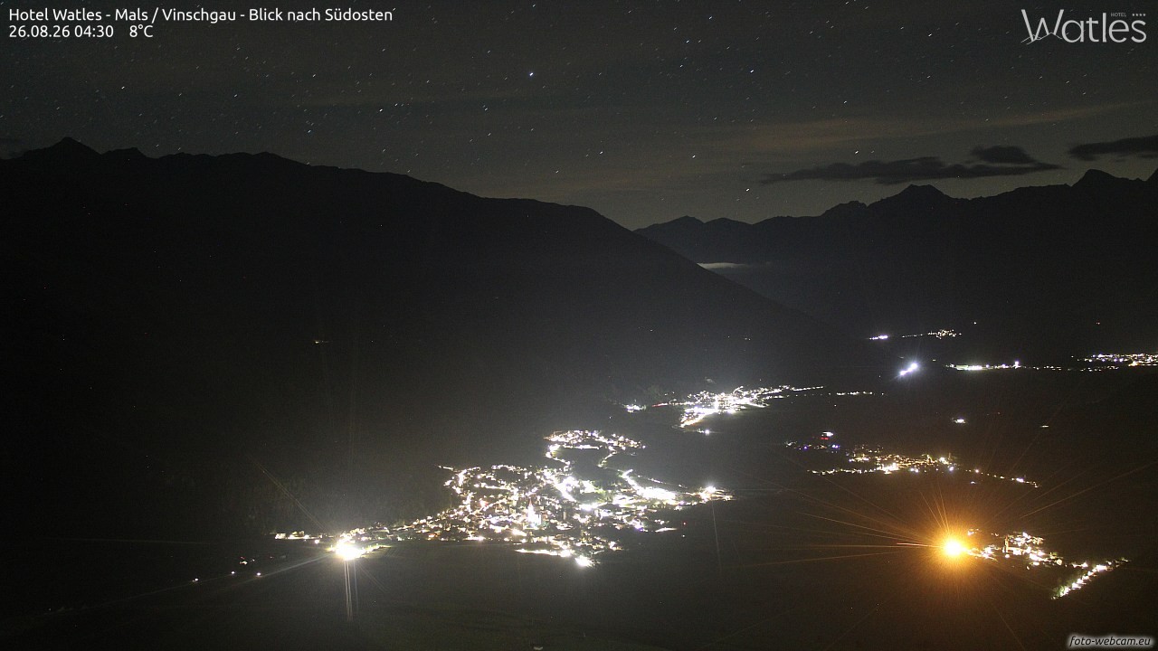 Archiv Foto Webcam Panoramablick vom Hotel Watles