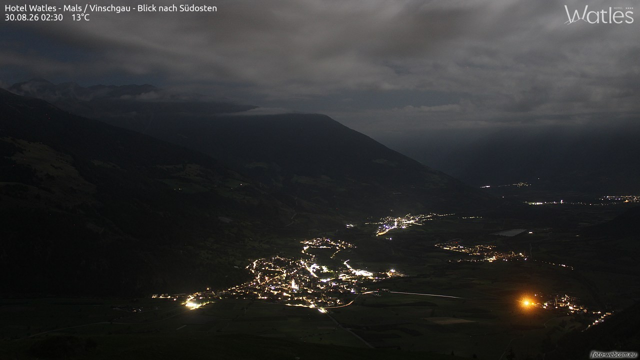 Archiv Foto Webcam Panoramablick vom Hotel Watles