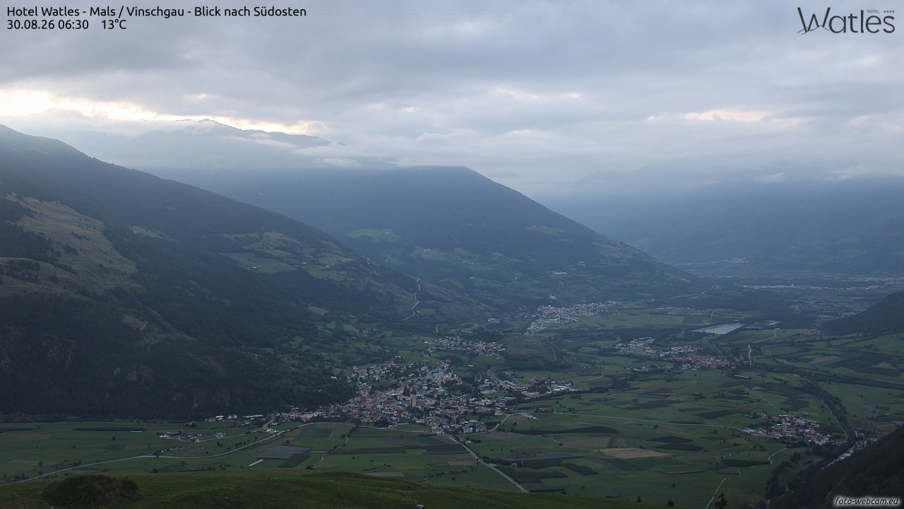 Archiv Foto Webcam Panoramablick vom Hotel Watles