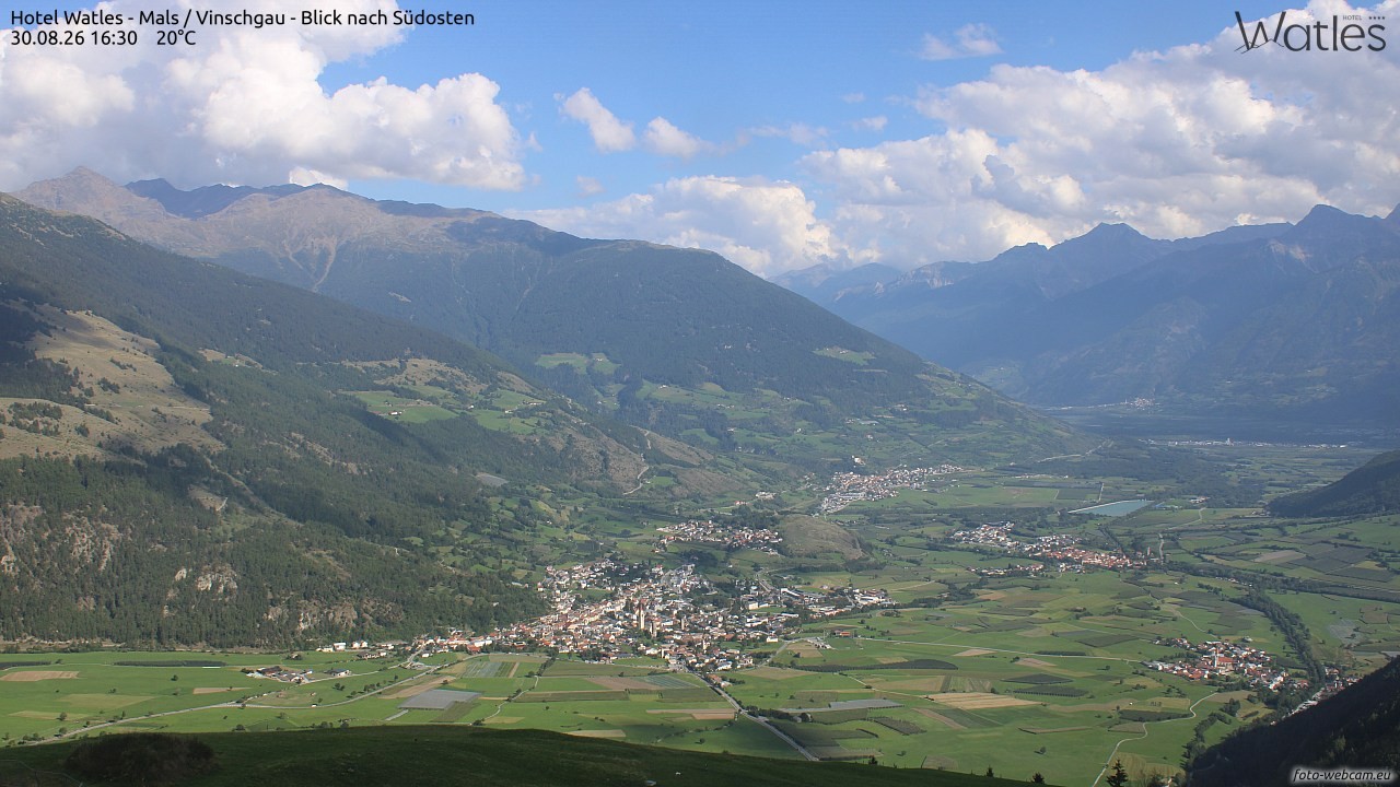 Archiv Foto Webcam Panoramablick vom Hotel Watles