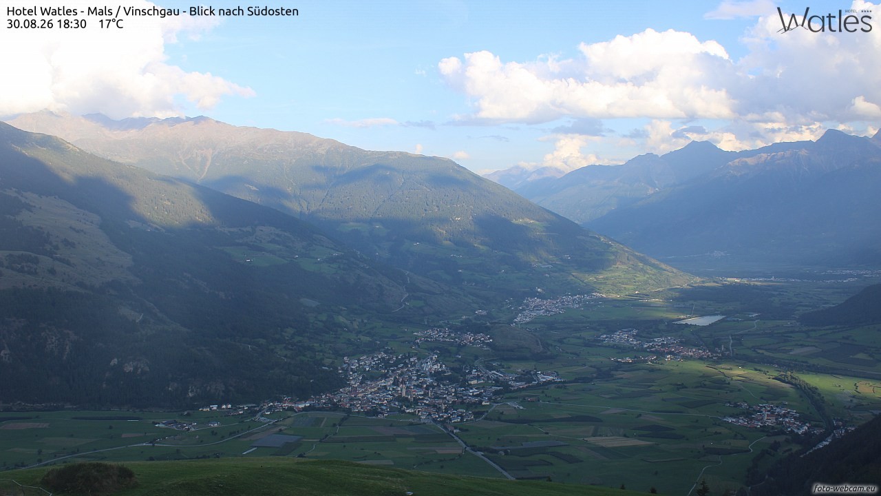 Archiv Foto Webcam Panoramablick vom Hotel Watles