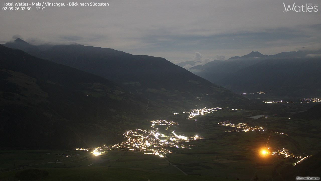 Archiv Foto Webcam Panoramablick vom Hotel Watles