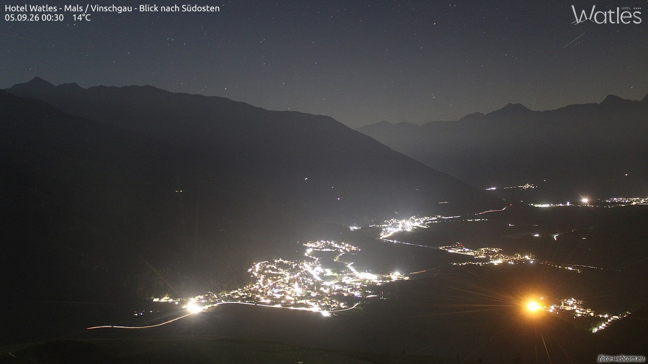 Archiv Foto Webcam Panoramablick vom Hotel Watles