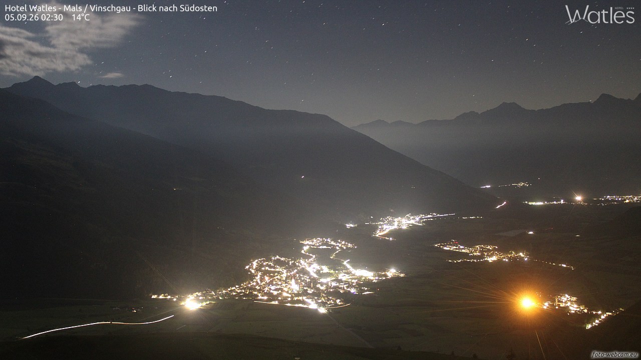 Archiv Foto Webcam Panoramablick vom Hotel Watles