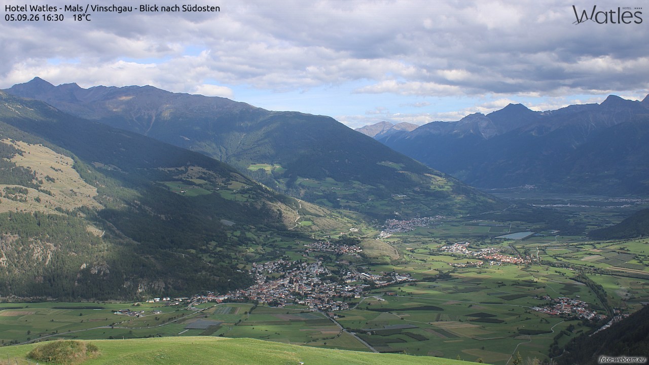 Archiv Foto Webcam Panoramablick vom Hotel Watles
