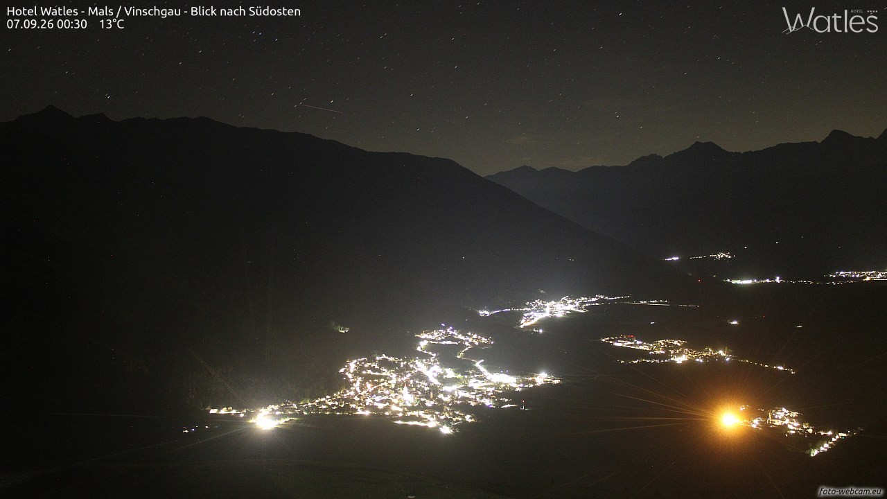 Archiv Foto Webcam Panoramablick vom Hotel Watles