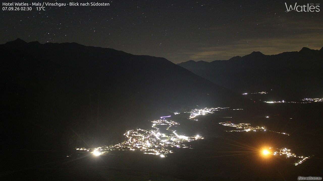 Archiv Foto Webcam Panoramablick vom Hotel Watles