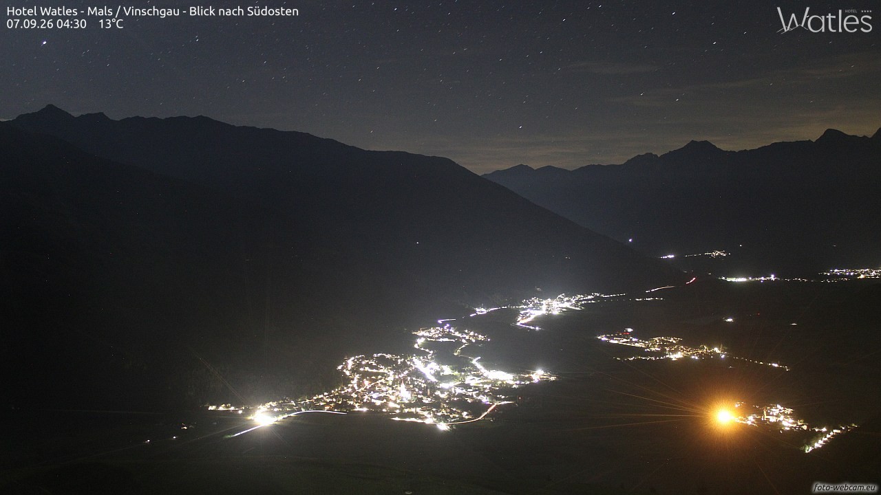 Archiv Foto Webcam Panoramablick vom Hotel Watles
