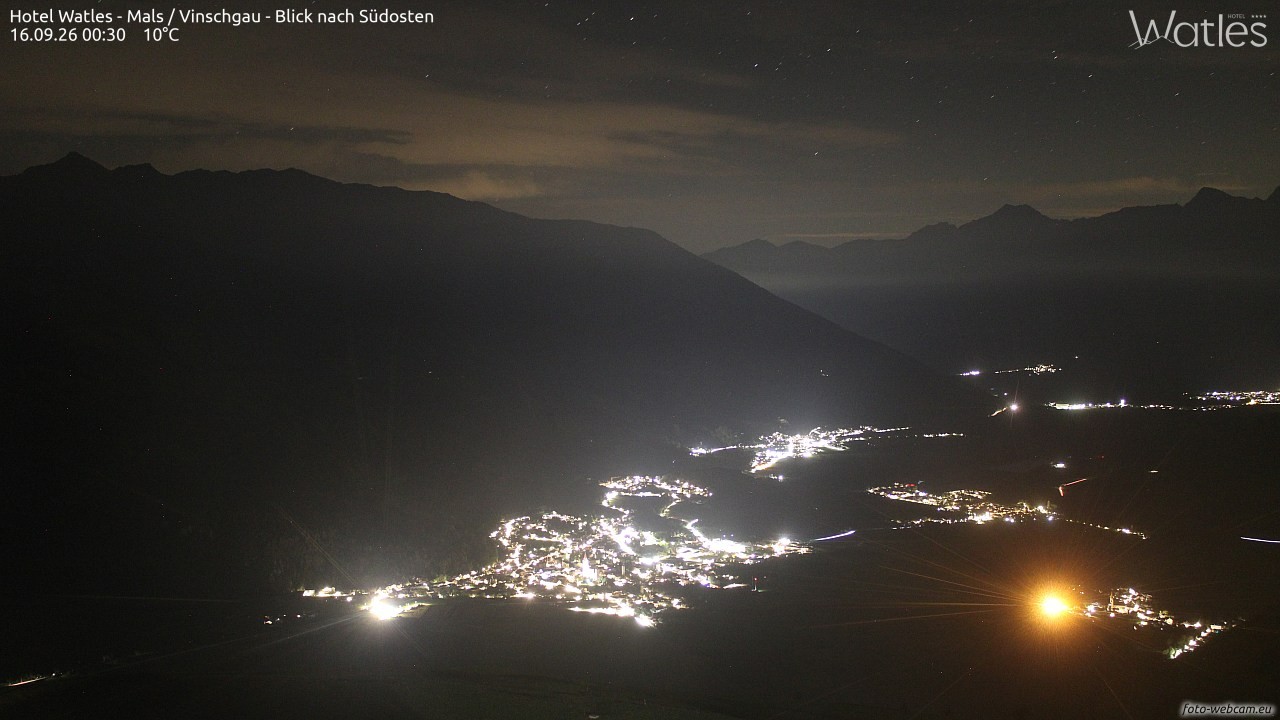 Archiv Foto Webcam Panoramablick vom Hotel Watles