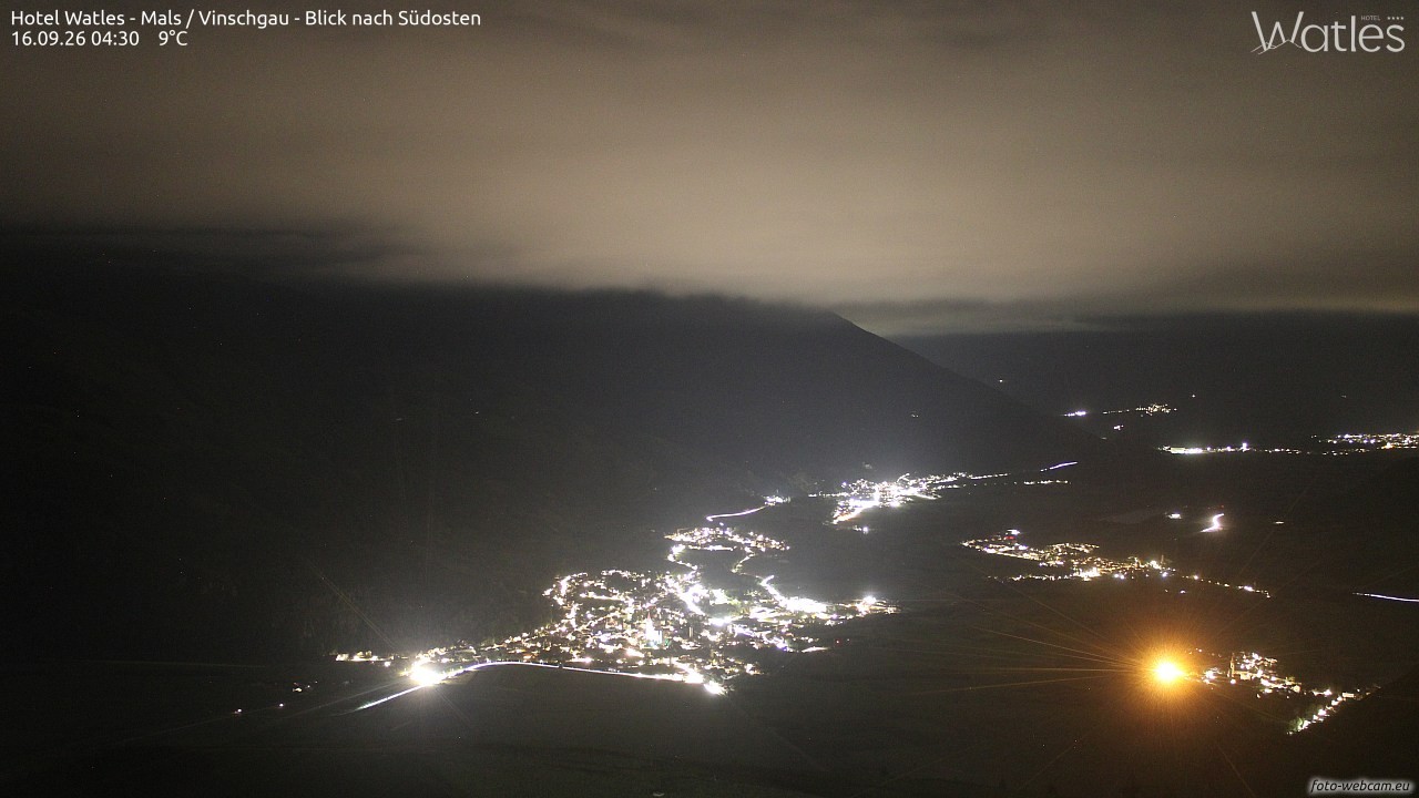 Archiv Foto Webcam Panoramablick vom Hotel Watles