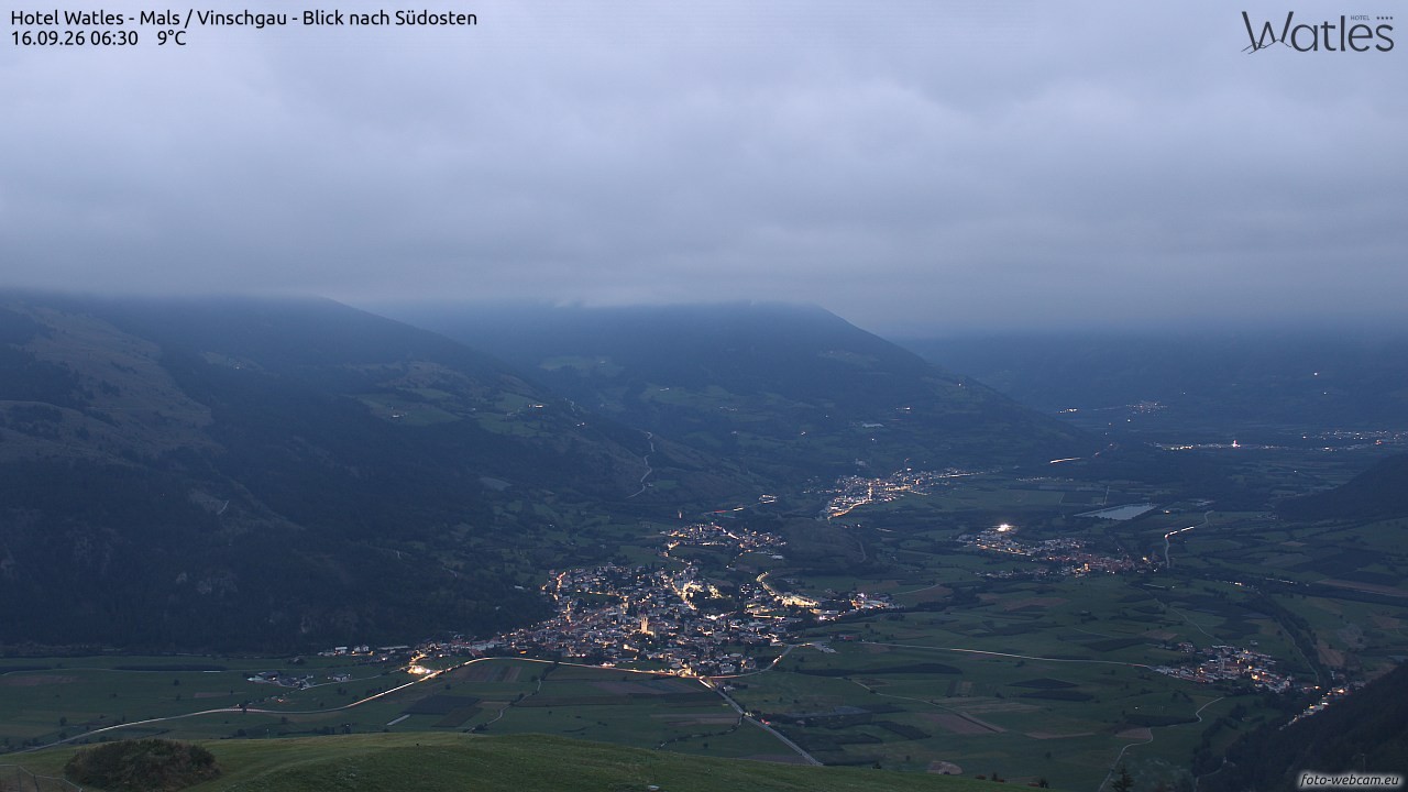 Archiv Foto Webcam Panoramablick vom Hotel Watles