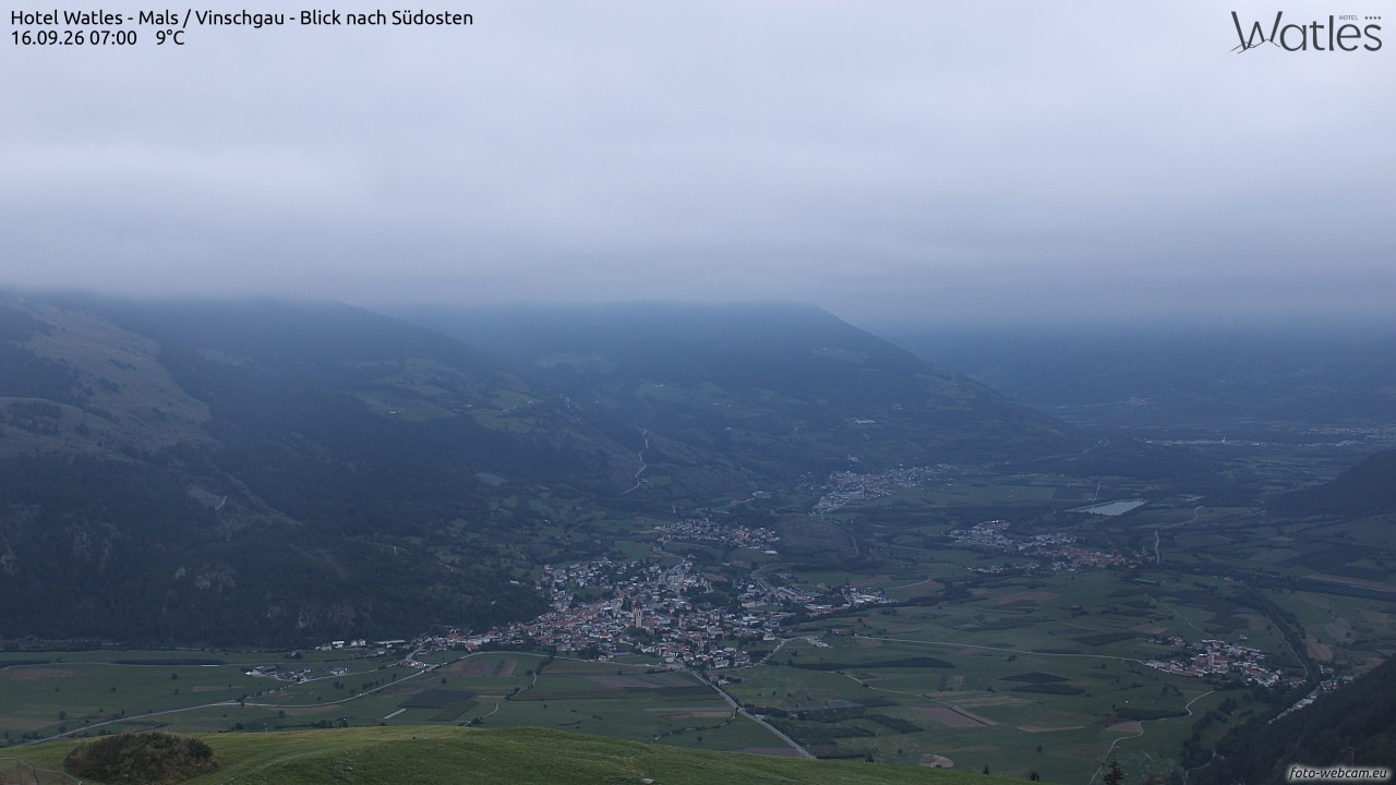 Archiv Foto Webcam Panoramablick vom Hotel Watles
