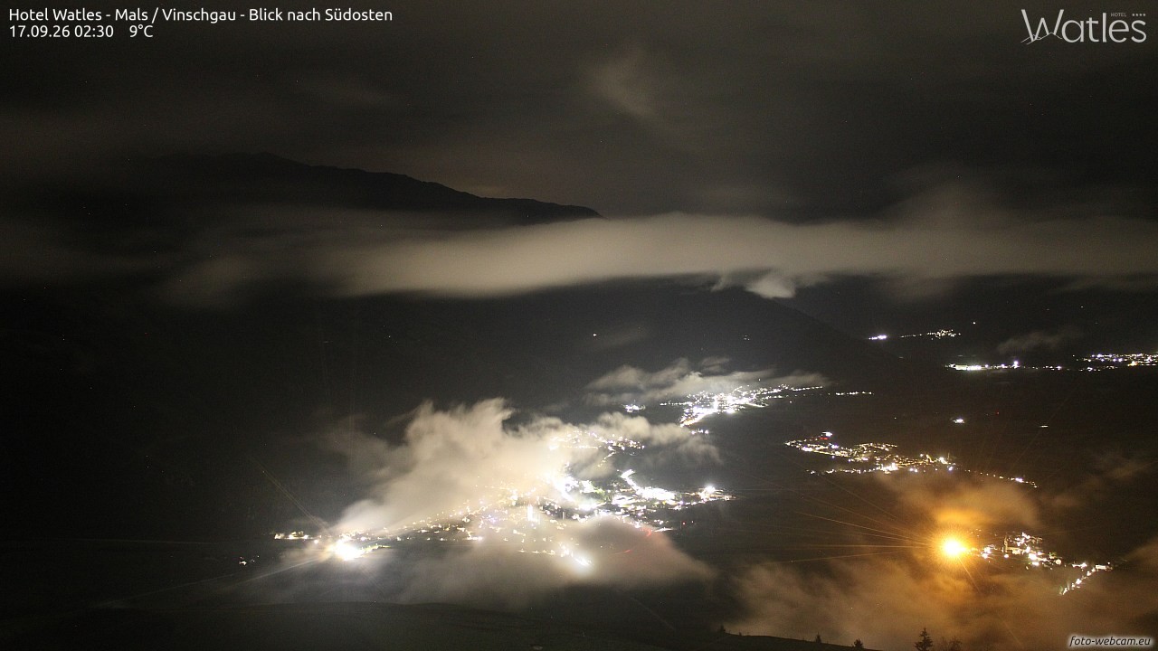 Archived image Webcam Hotel Watles