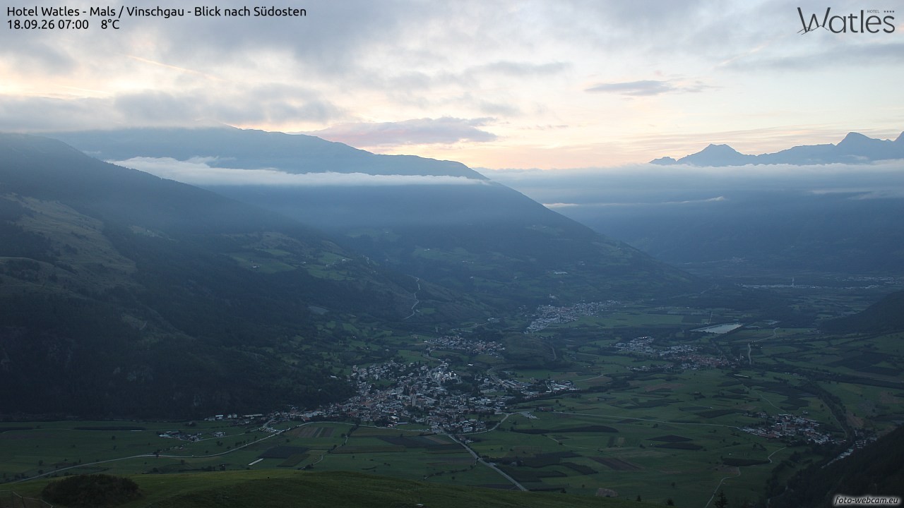 Archived image Webcam Hotel Watles