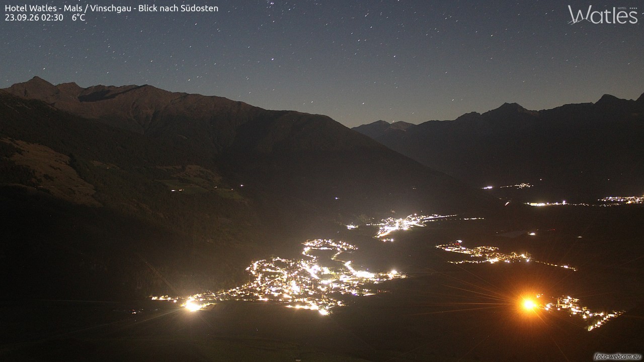 Archiv Foto Webcam Panoramablick vom Hotel Watles