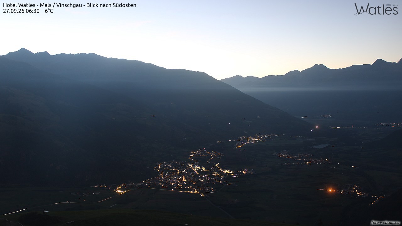 Archiv Foto Webcam Panoramablick vom Hotel Watles