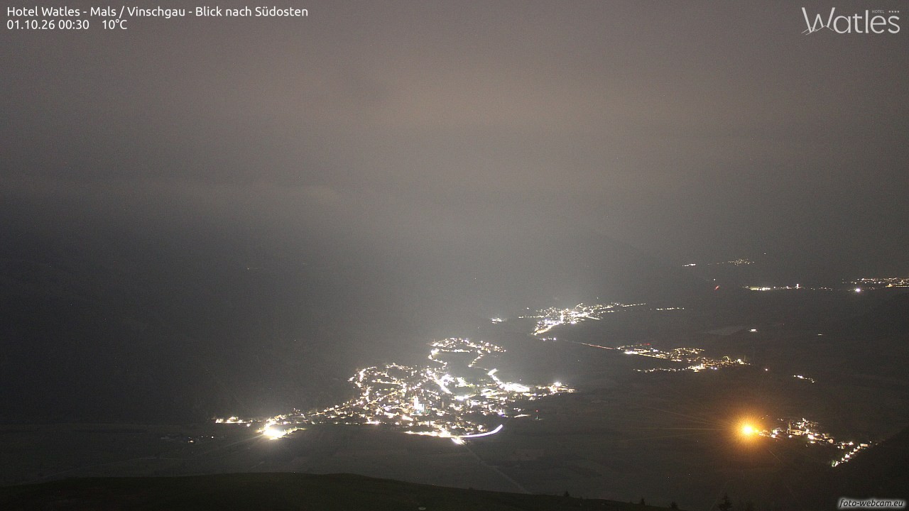 Archiv Foto Webcam Panoramablick vom Hotel Watles