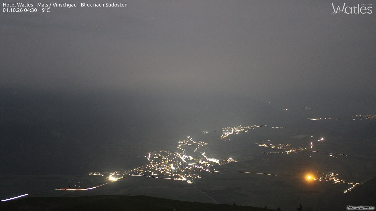 Archiv Foto Webcam Panoramablick vom Hotel Watles