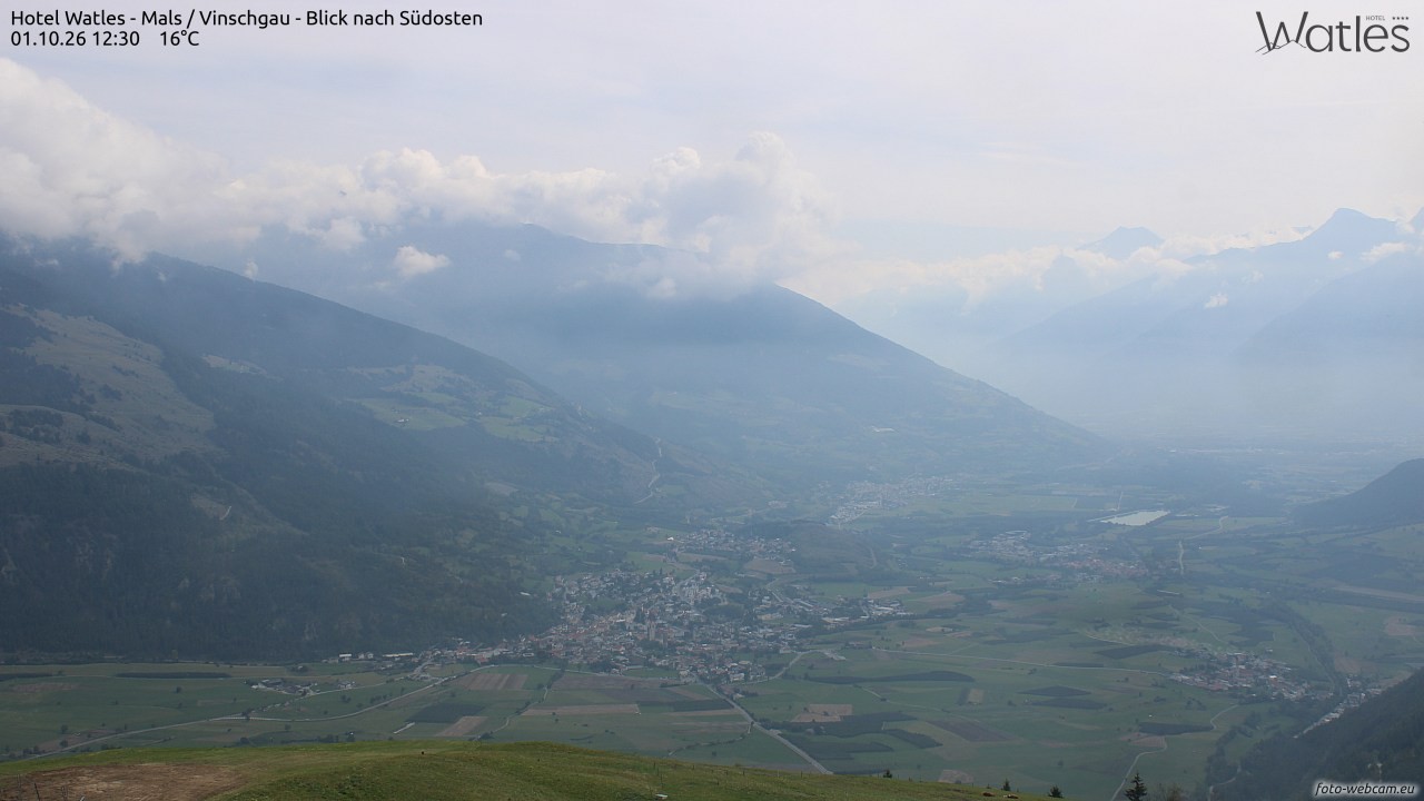 Archiv Foto Webcam Panoramablick vom Hotel Watles
