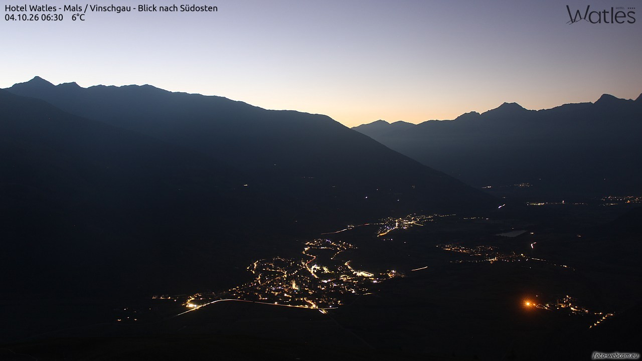 Archiv Foto Webcam Panoramablick vom Hotel Watles