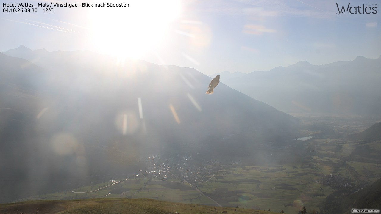 Archiv Foto Webcam Panoramablick vom Hotel Watles