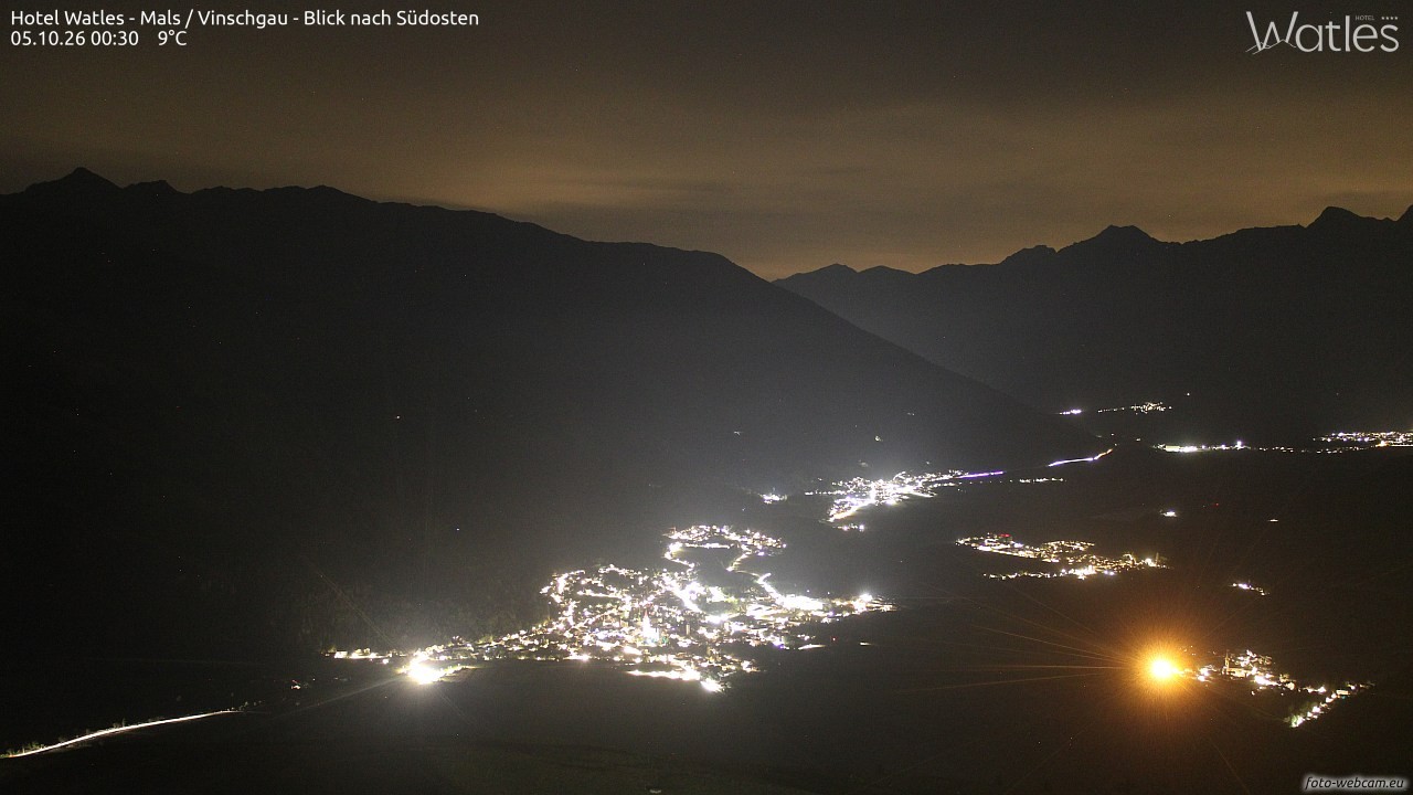 Archiv Foto Webcam Panoramablick vom Hotel Watles