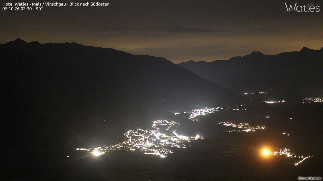Archiv Foto Webcam Panoramablick vom Hotel Watles
