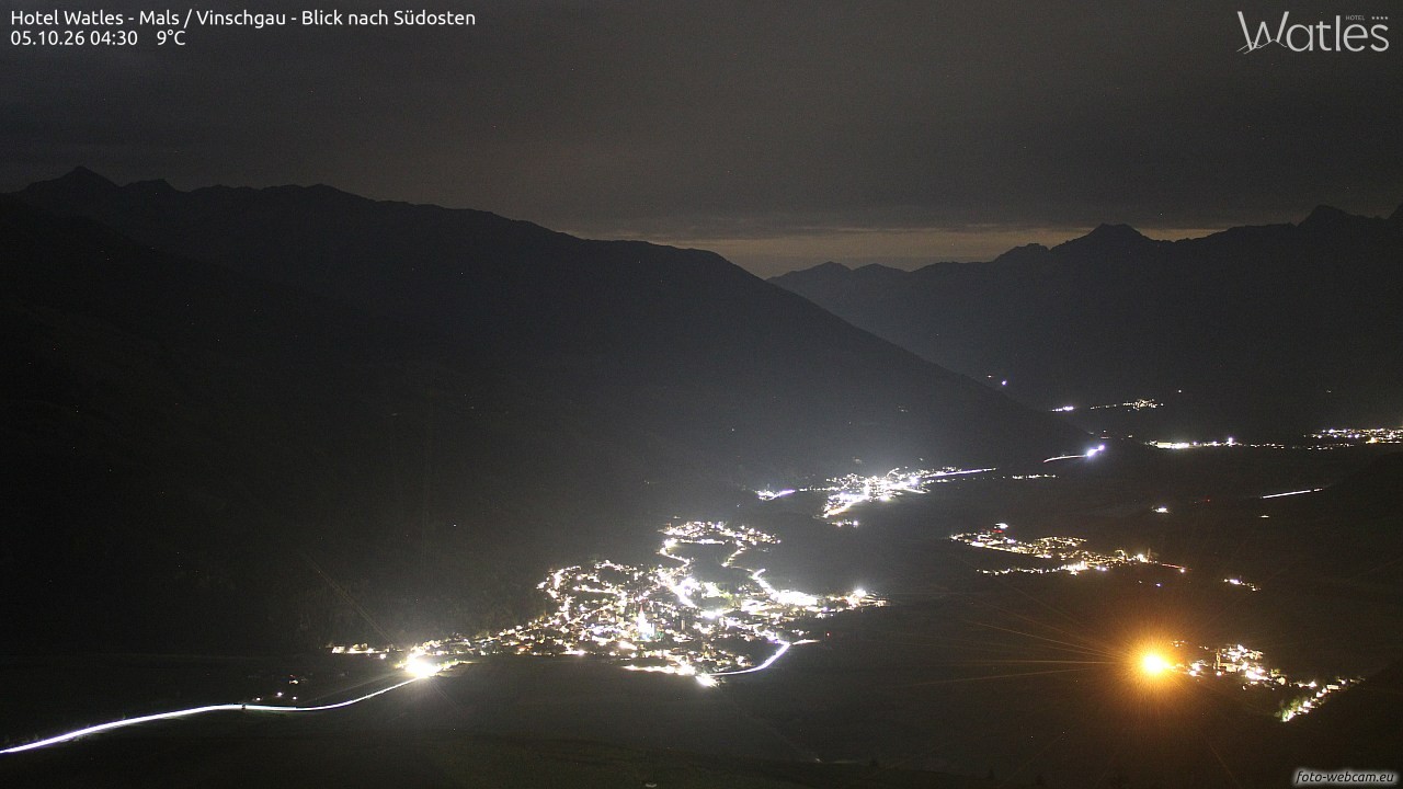 Archiv Foto Webcam Panoramablick vom Hotel Watles