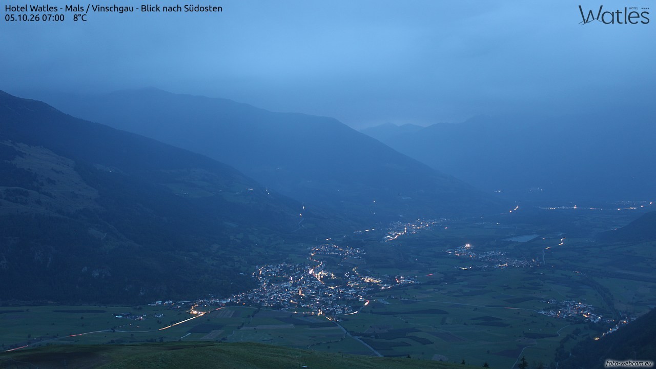 Archiv Foto Webcam Panoramablick vom Hotel Watles