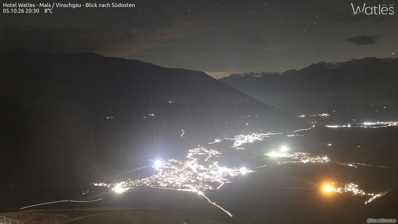 Archiv Foto Webcam Panoramablick vom Hotel Watles