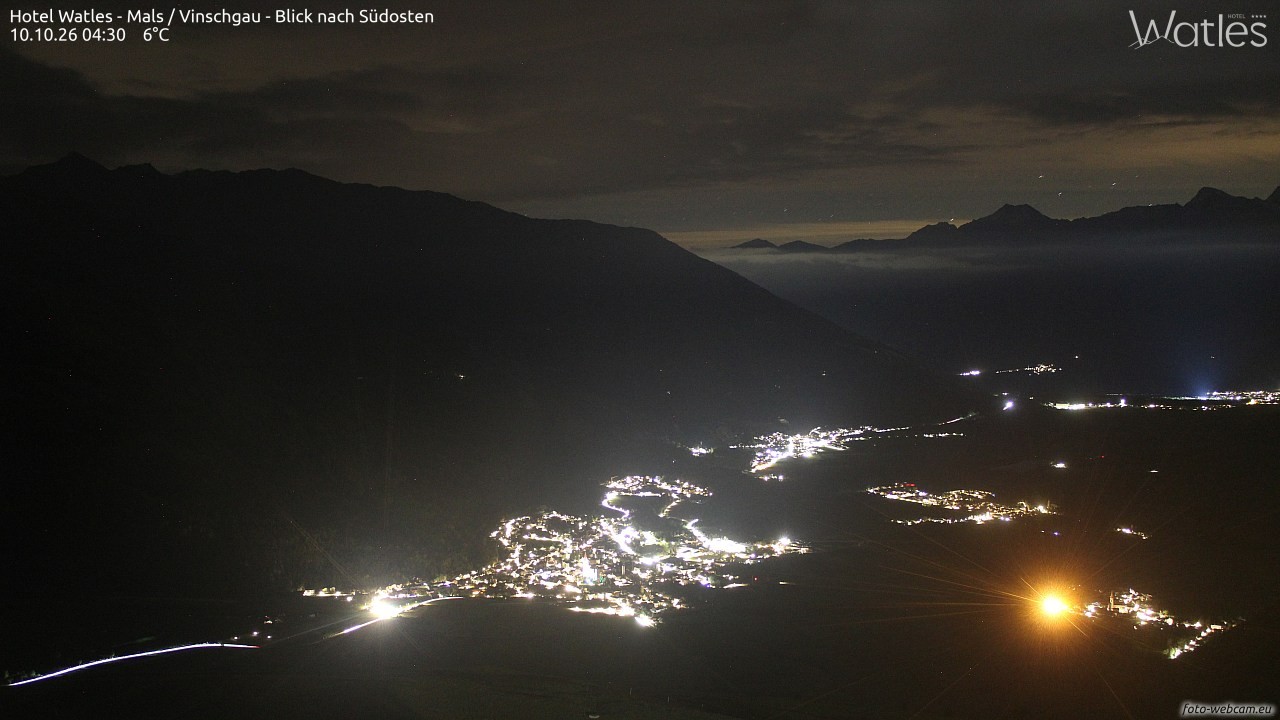 Archiv Foto Webcam Panoramablick vom Hotel Watles