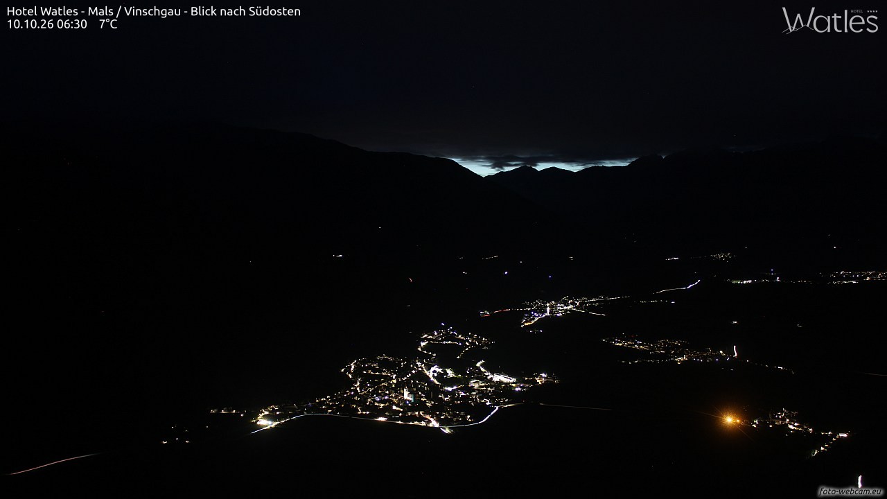 Archiv Foto Webcam Panoramablick vom Hotel Watles