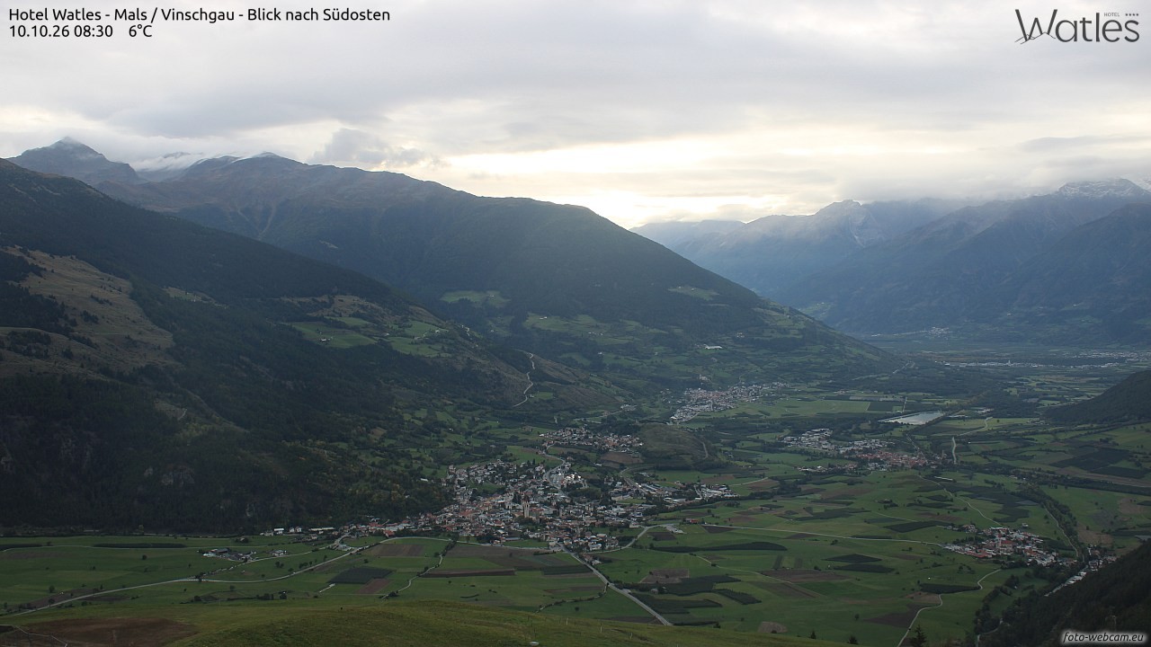Archiv Foto Webcam Panoramablick vom Hotel Watles