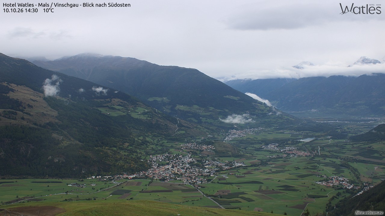 Archiv Foto Webcam Panoramablick vom Hotel Watles