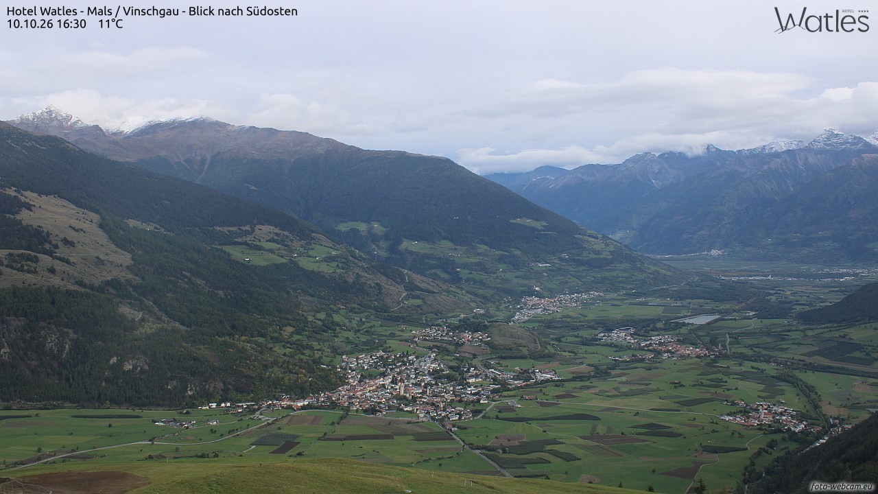 Archiv Foto Webcam Panoramablick vom Hotel Watles