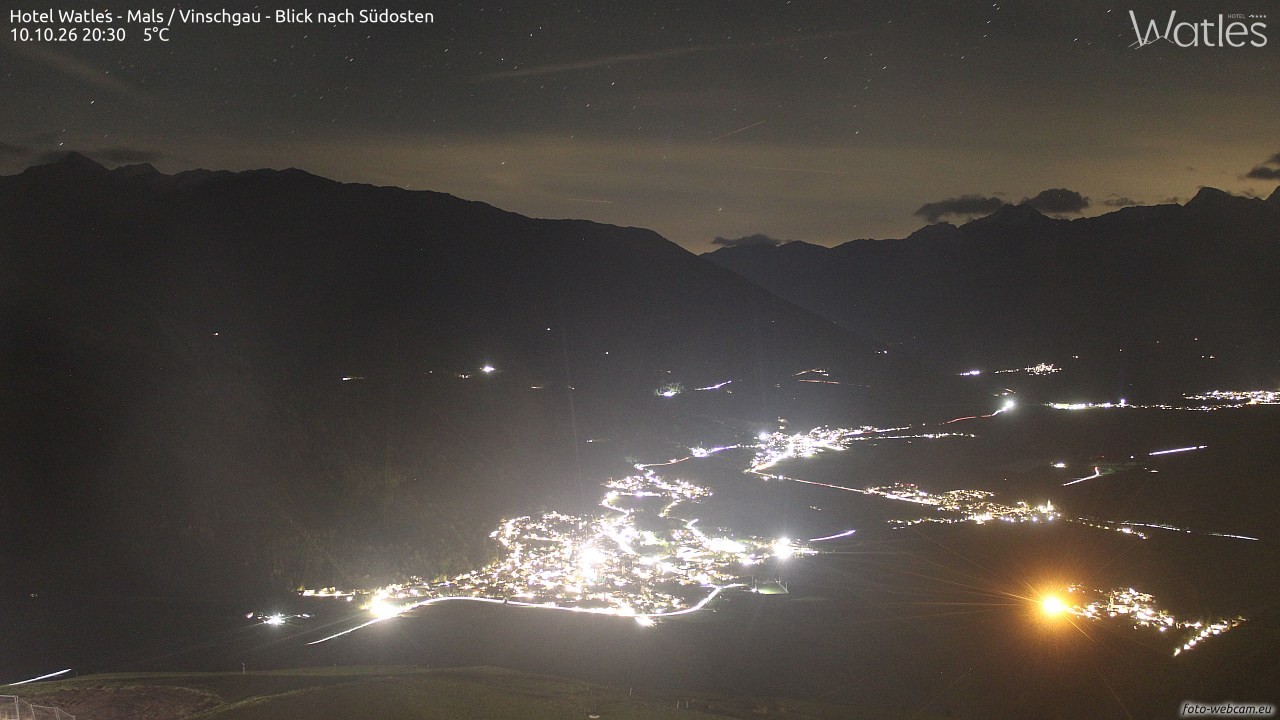 Archiv Foto Webcam Panoramablick vom Hotel Watles