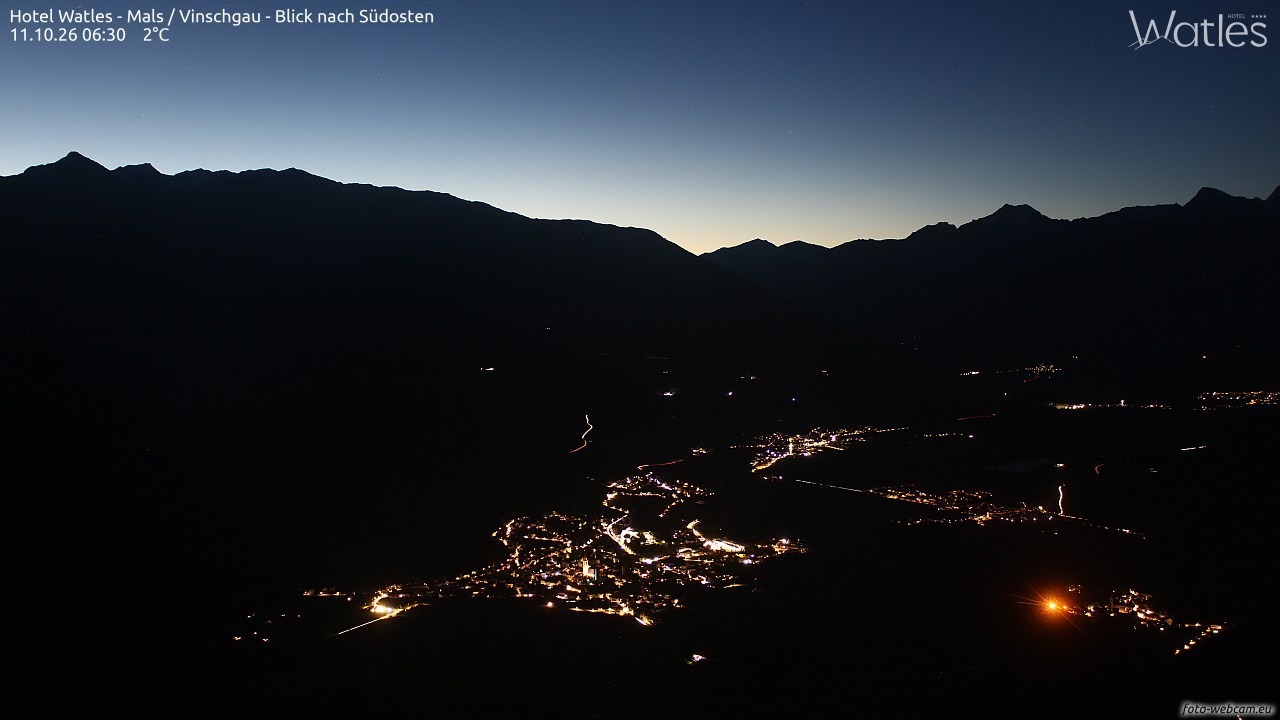 Archiv Foto Webcam Panoramablick vom Hotel Watles