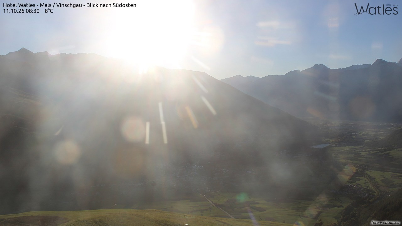Archiv Foto Webcam Panoramablick vom Hotel Watles