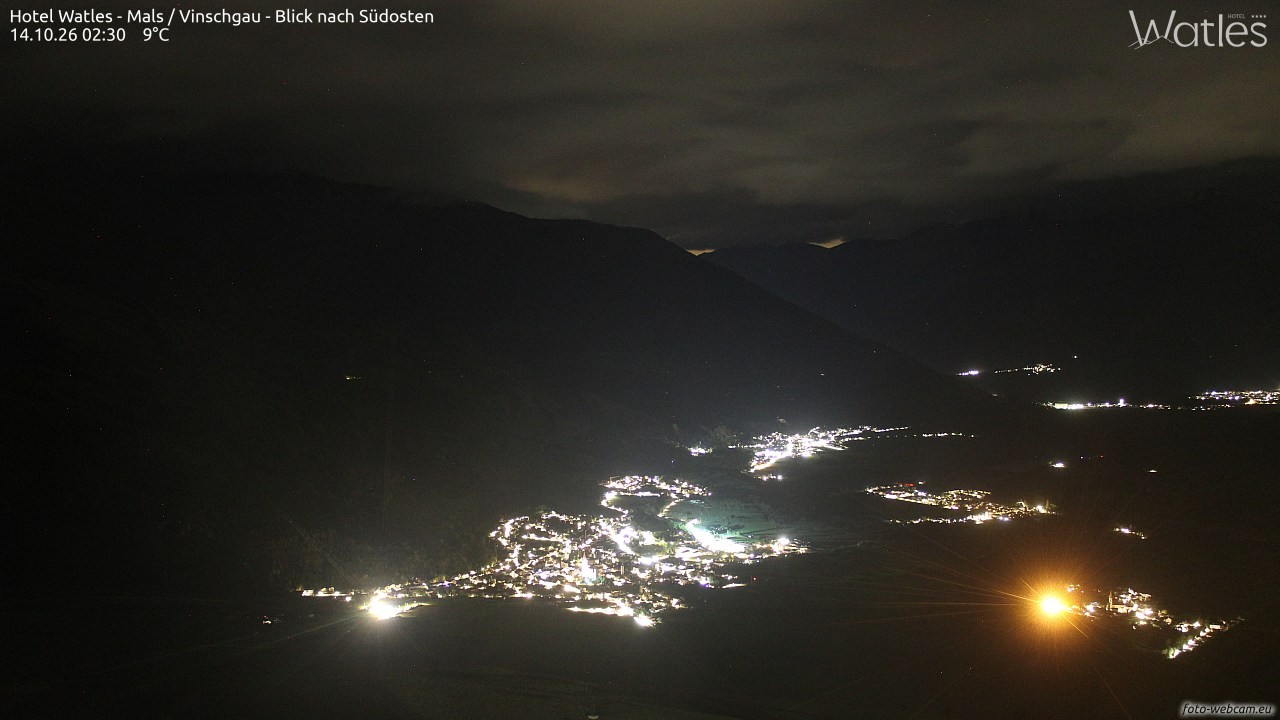 Archiv Foto Webcam Panoramablick vom Hotel Watles