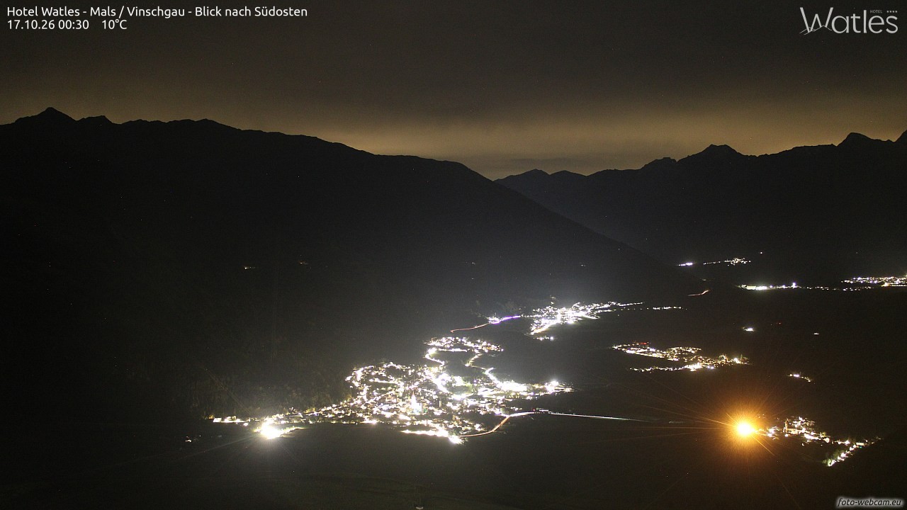Archiv Foto Webcam Panoramablick vom Hotel Watles