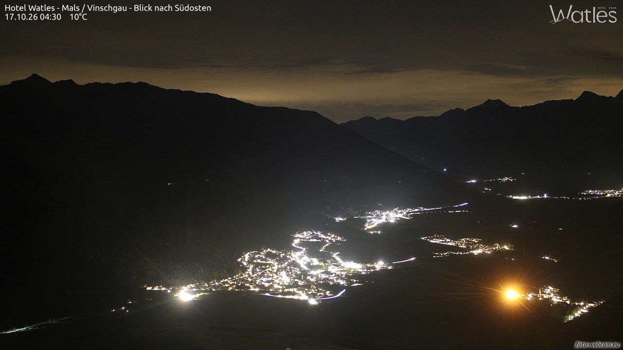 Archiv Foto Webcam Panoramablick vom Hotel Watles