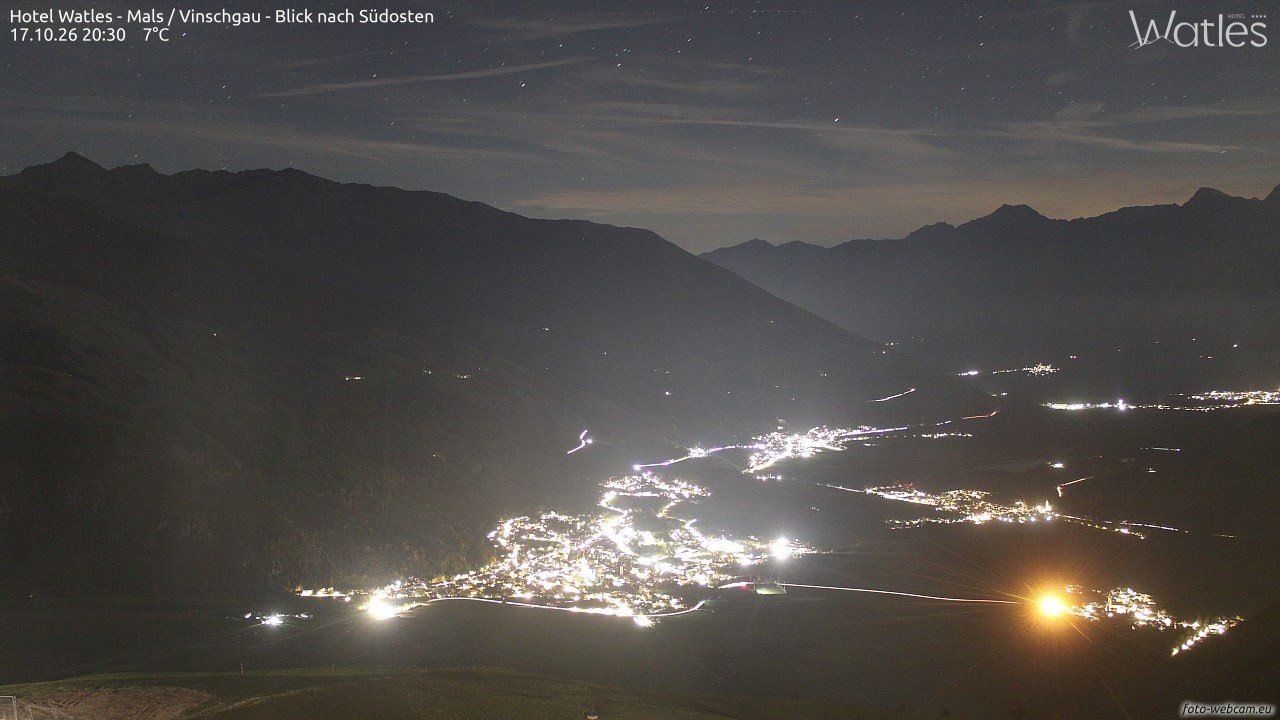 Archiv Foto Webcam Panoramablick vom Hotel Watles