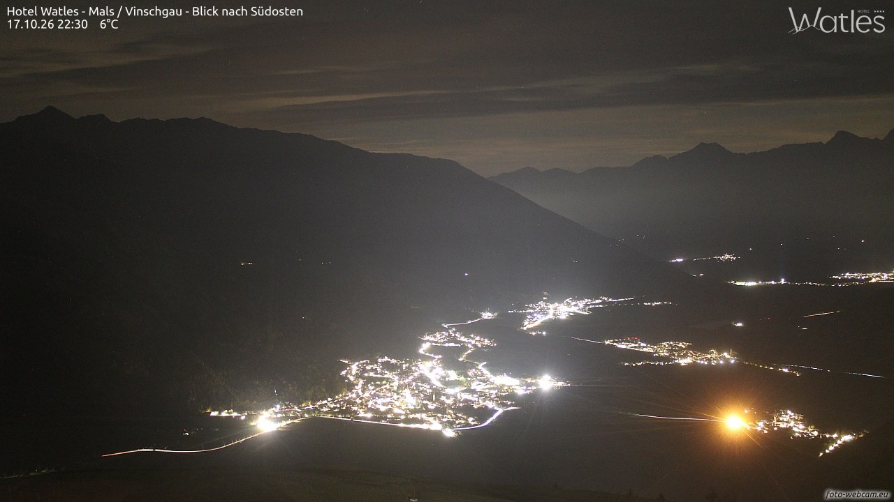 Archiv Foto Webcam Panoramablick vom Hotel Watles