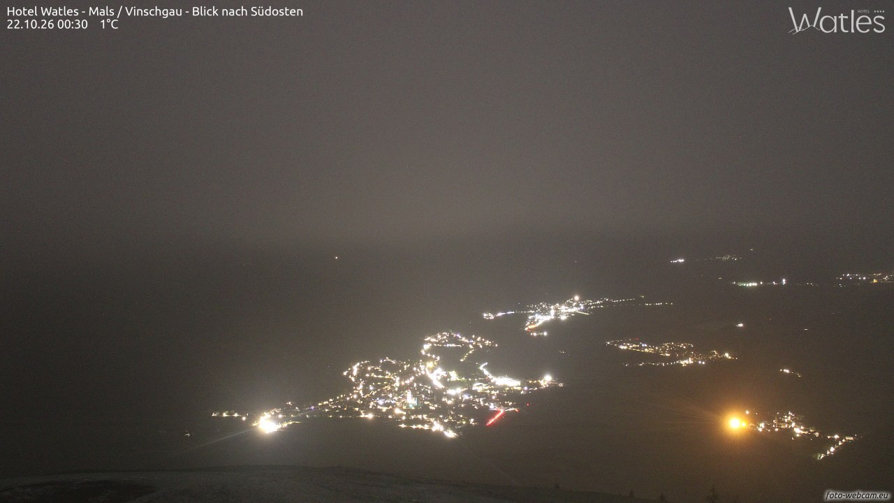 Archiv Foto Webcam Panoramablick vom Hotel Watles