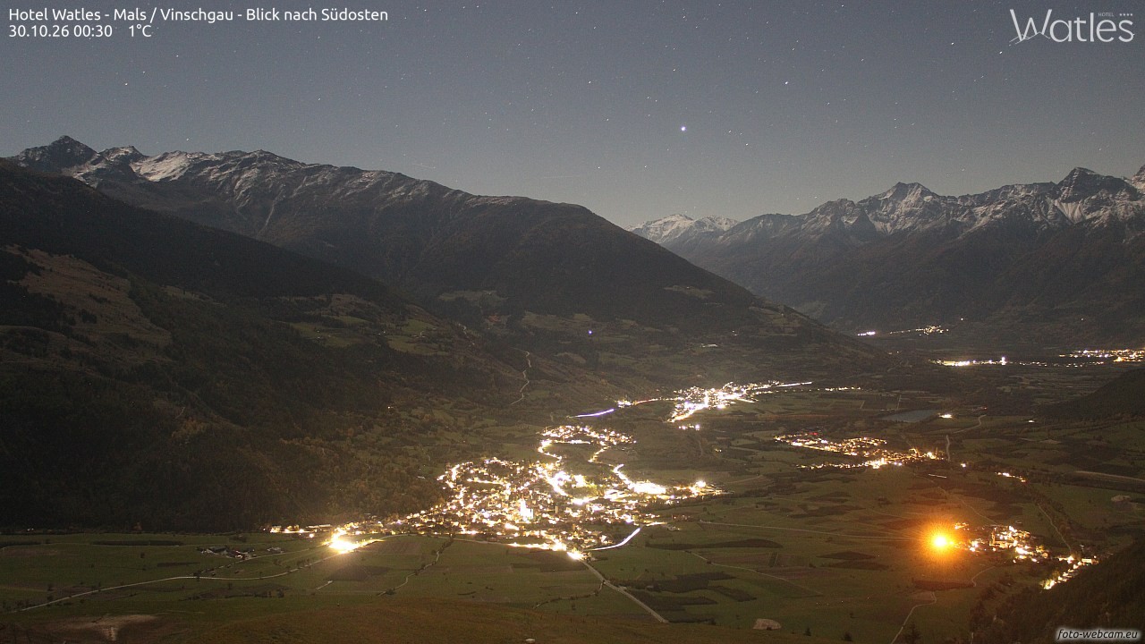 Archiv Foto Webcam Panoramablick vom Hotel Watles