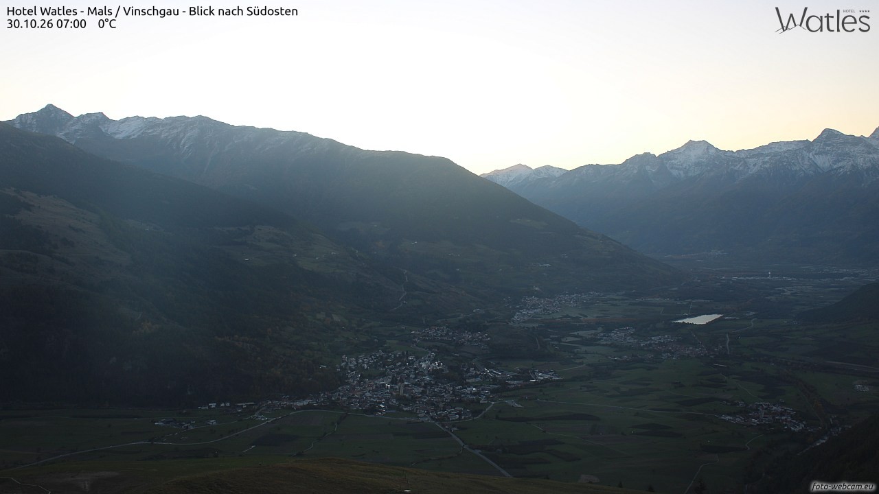 Archiv Foto Webcam Panoramablick vom Hotel Watles