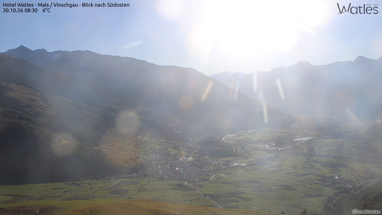 Archiv Foto Webcam Panoramablick vom Hotel Watles