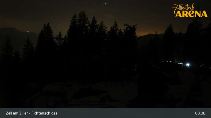 Archiv Foto Webcam Fichtenschloss Zell am Ziller