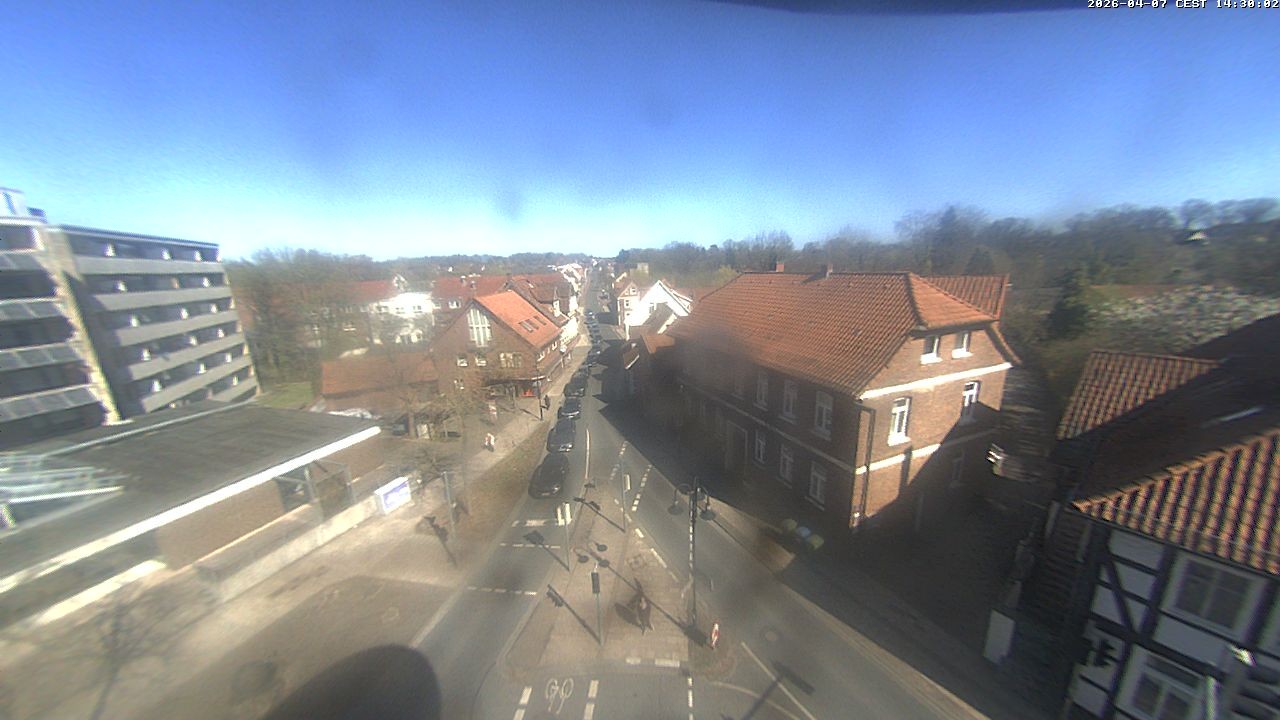 Archiv Foto Webcam Blick über Walsrode